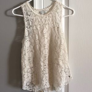 lace tank top